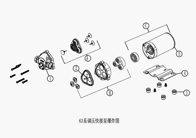 Pressure regulating self-priming pump63-100G